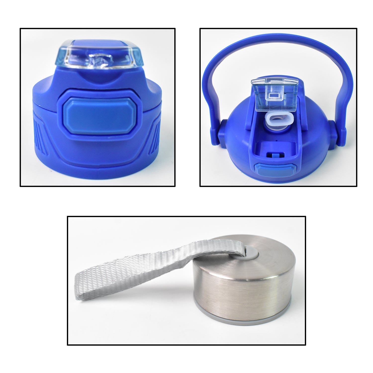 Plastic Water Bottle, 3 Different Size Bottle (3 Pc Set / With Straw & Sticker) - Image 7