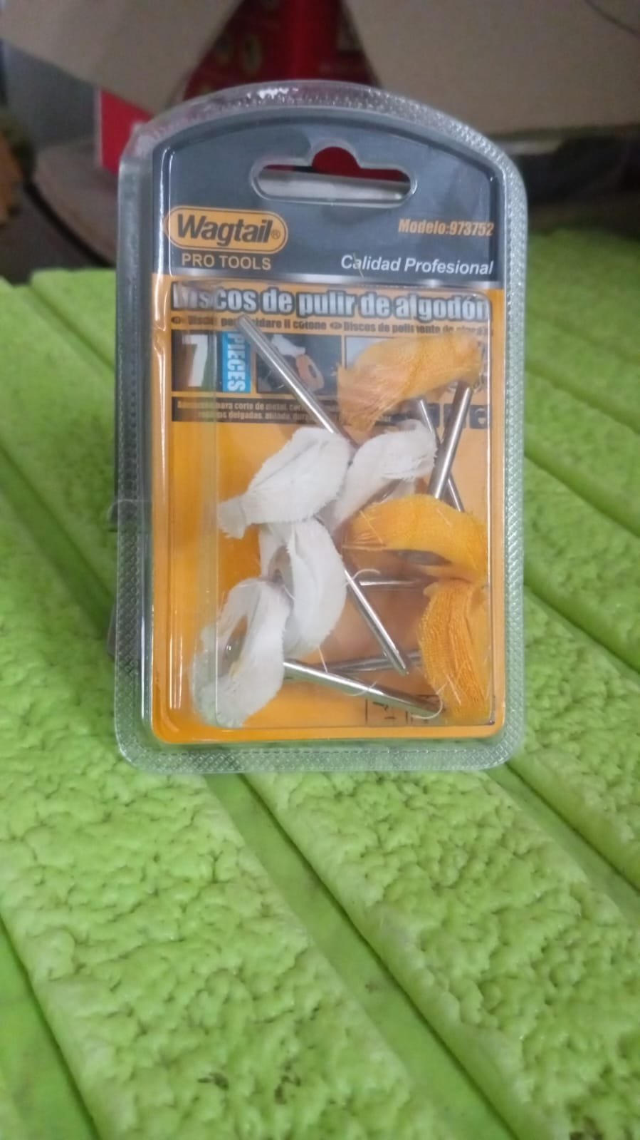 Polisher Buffer Wheel Polishing Buffing Pad Brush for Rotary Drill Bit (7 Pcs Set) - Image 7