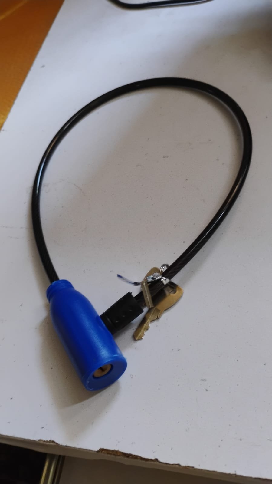 Heavy Duty Multipurpose Steel Cable Safety Lock with 2 Keys (1 Pc) - Image 7