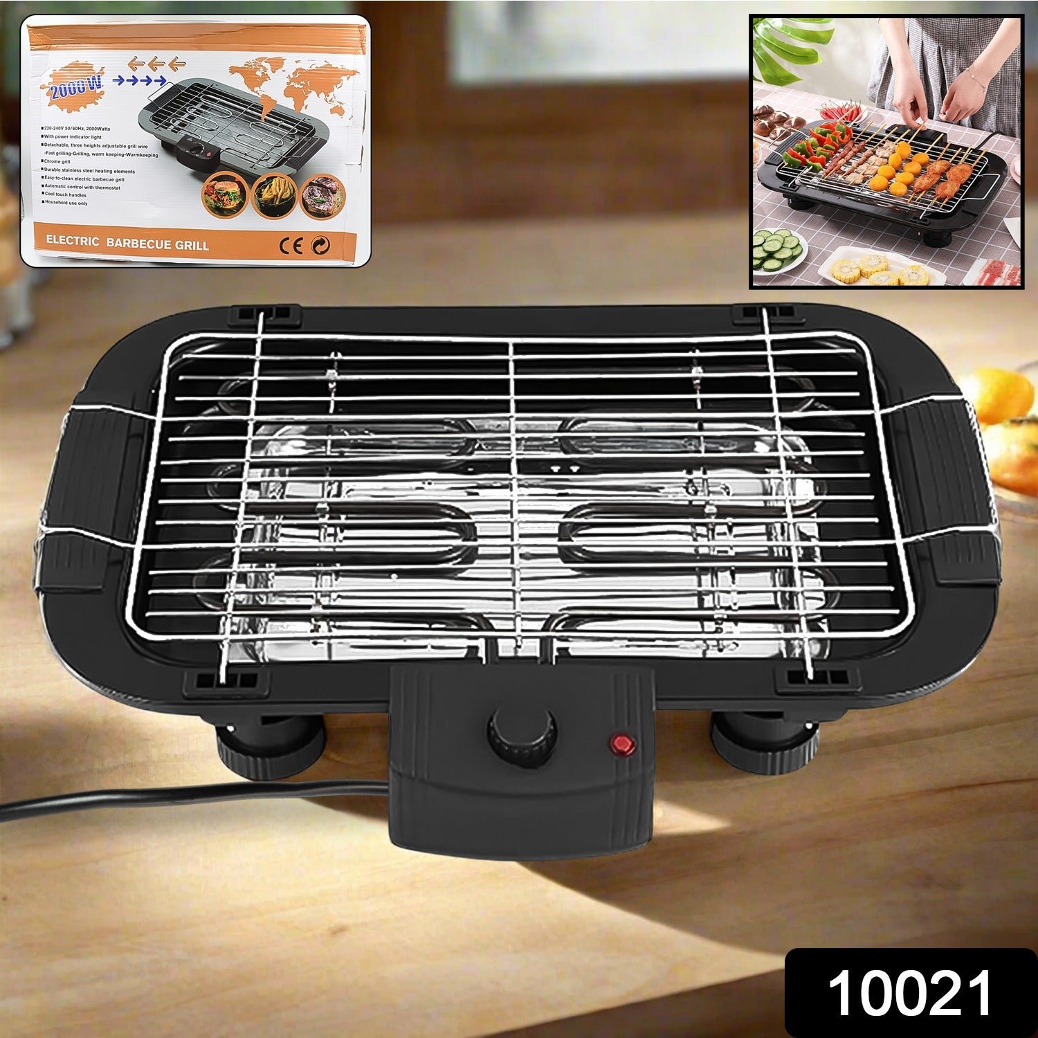 Electric Barbecue Grill 2000w (1 Pc) - Image 2
