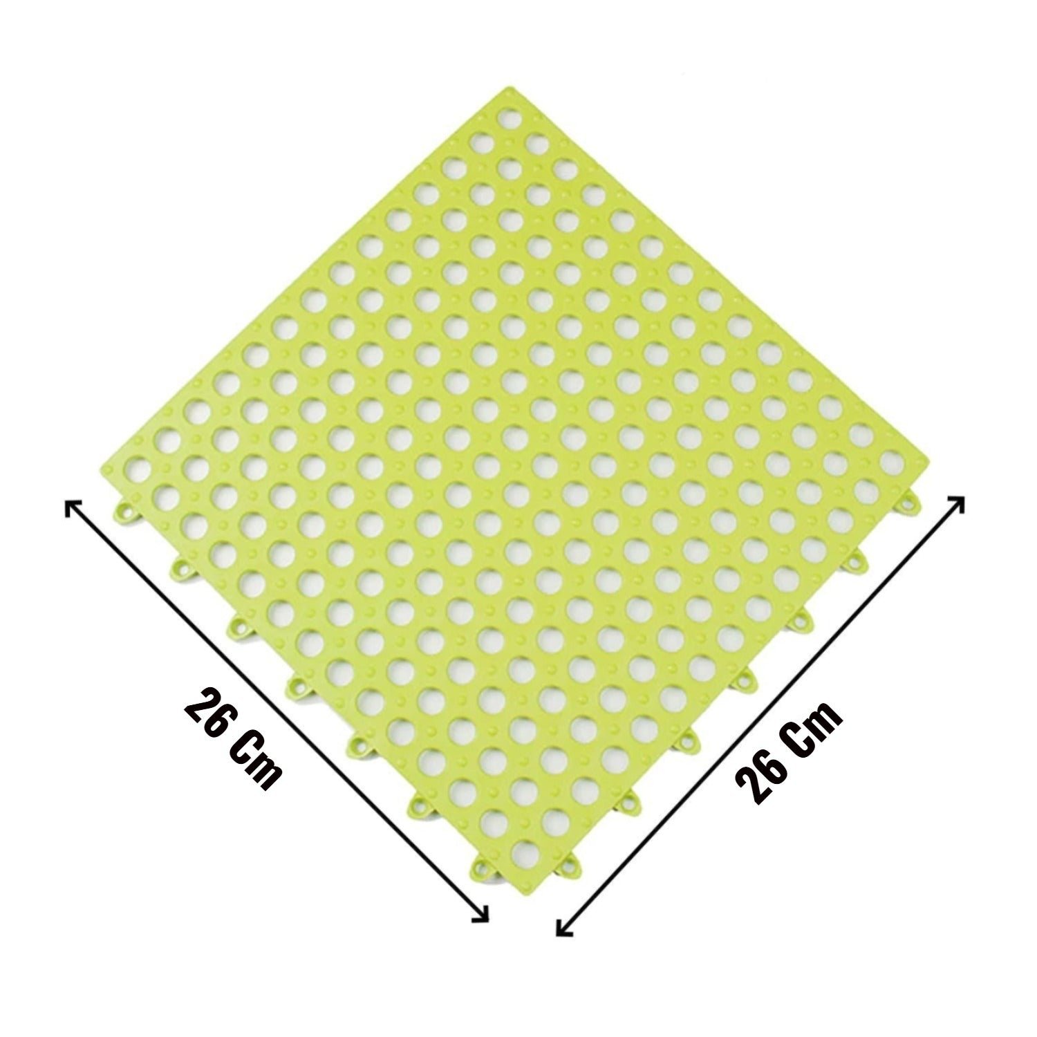 Bath Anti Slip Mat Used while bathing and toilet purposes to avoid slippery floor surfaces. (26x26 Cm) - Image 4