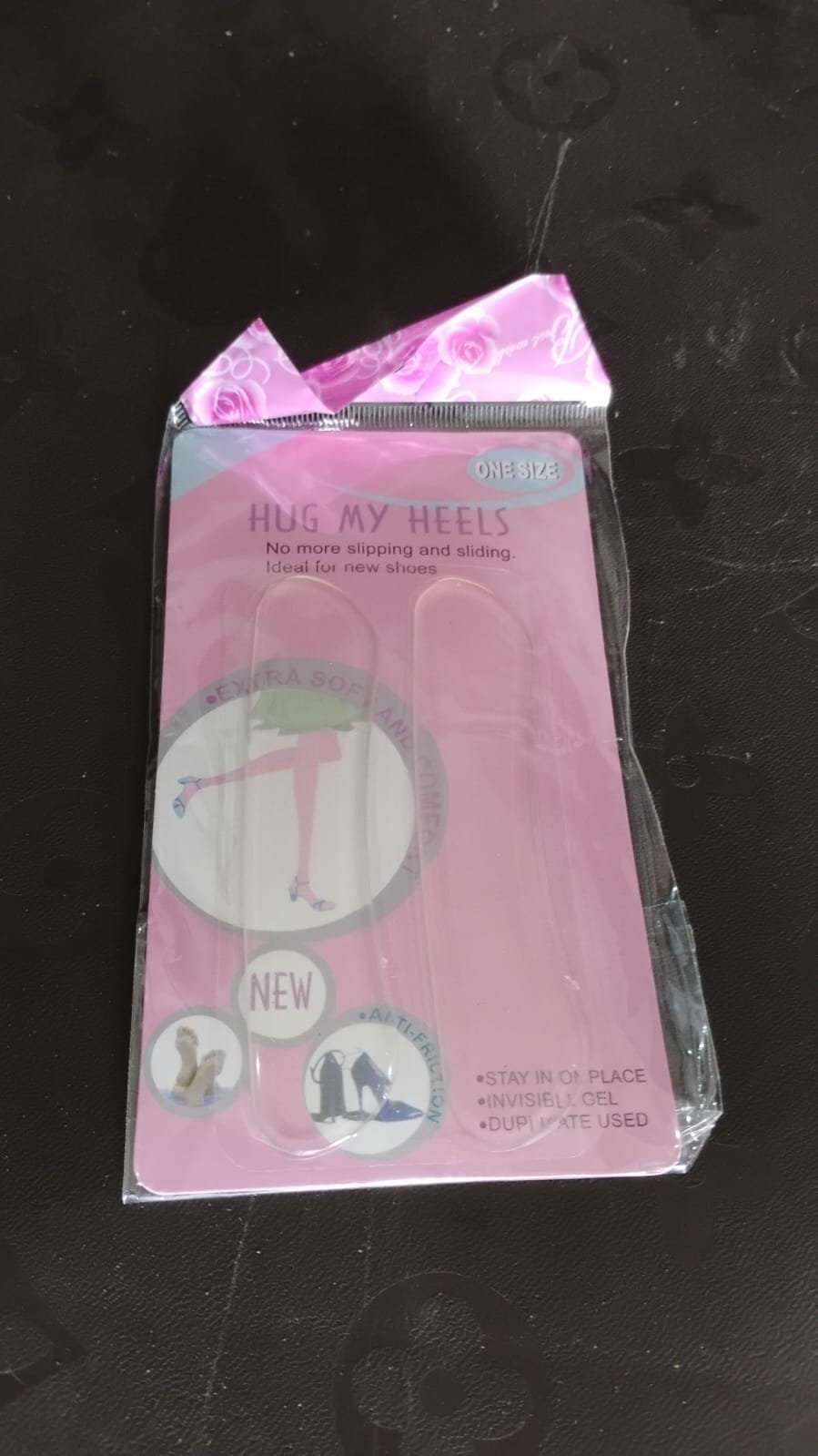 Fabric Sticky Shoe Back Heel Insoles Protector Liner - Image 9