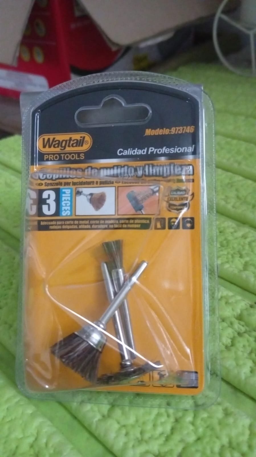 Brass Wire Wheels, 3 Pcs Brass Wire Wheels, Rust Removal Tool - Image 8