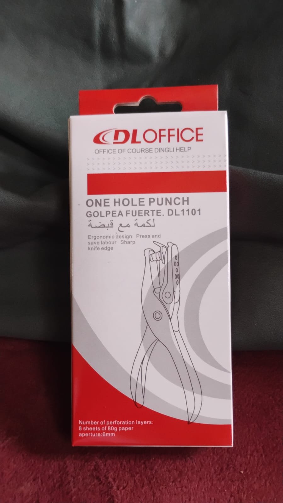 Hole Punch Crafts Single Hole Puncher Hole Puncher Whole Puncher Paper Hole Office Puncher Office Supply Paper Cutter - Image 7