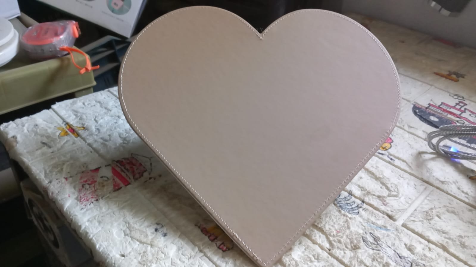 Heart Shape Board For Art and Thick Pad of Heart Shape for Art - Image 8
