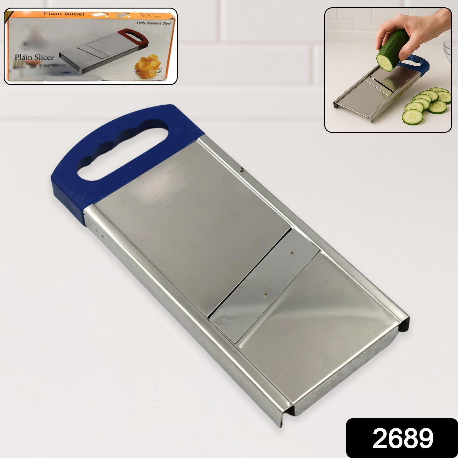 Plain Potato Slicer – Essential Kitchen Tool for Effortless Potato Cutting & Slicing - Image 2