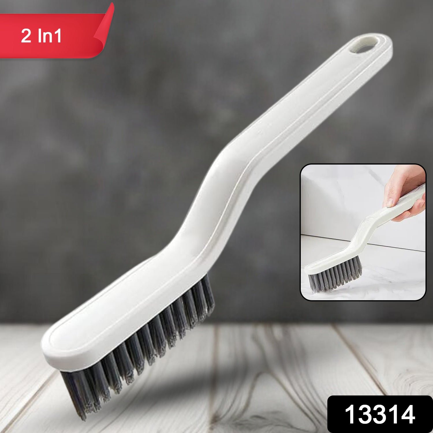 Multifunctional Floor Gap Brush, 2 in 1 Cleaning Brush (1 Pc) - Image 2