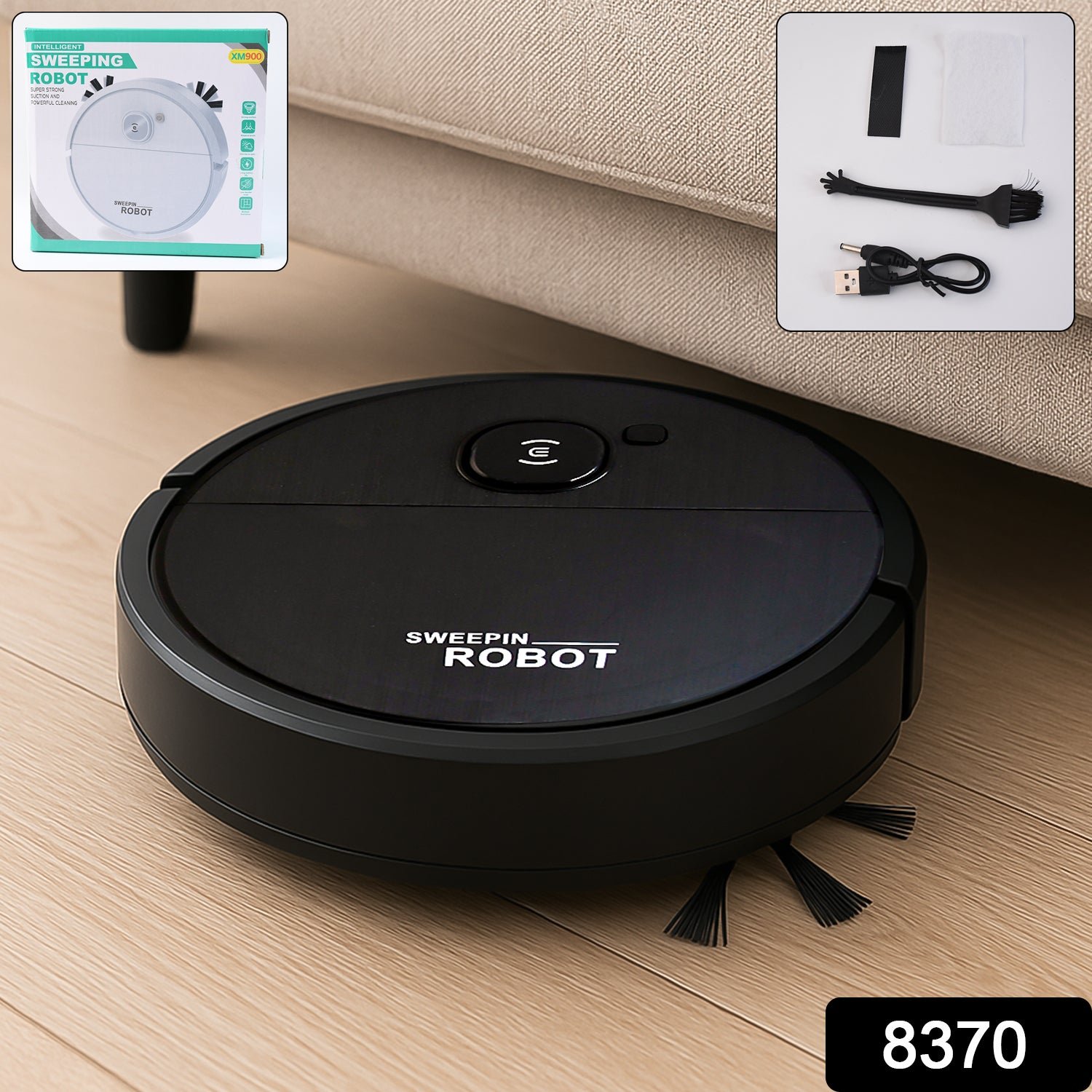 Vacuum Cleaner Sweeping Robot (1 Pc) - Image 2